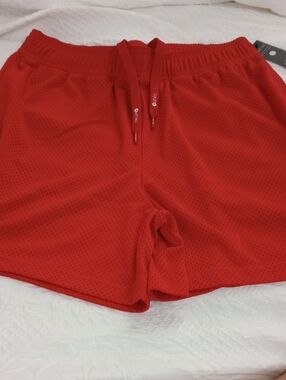 🥰3/$25 NWT ETHIKA SHOGUN RED Athletic Shorts. 7" Inseam